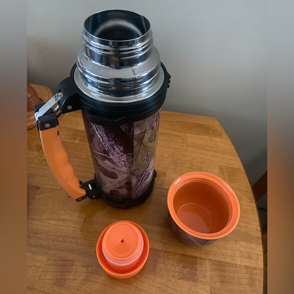 Field & Stream stainless steel handled hot/cold hunter &/ camping thermos - Picture 5 of 11